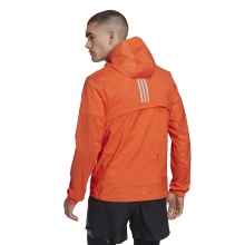 adidas Running Training Jacket Marathon WIND.RDY (360° reflective design, slim) orange Men